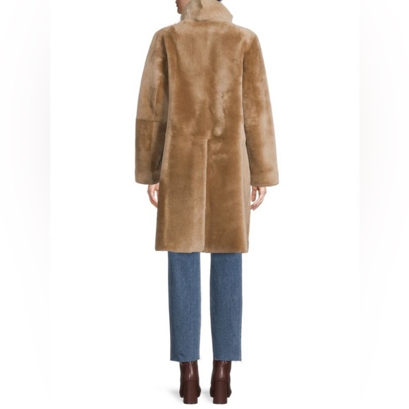 $3375 GRENN PILOT Reversible Shearling Coat size s - Picture 2 of 15